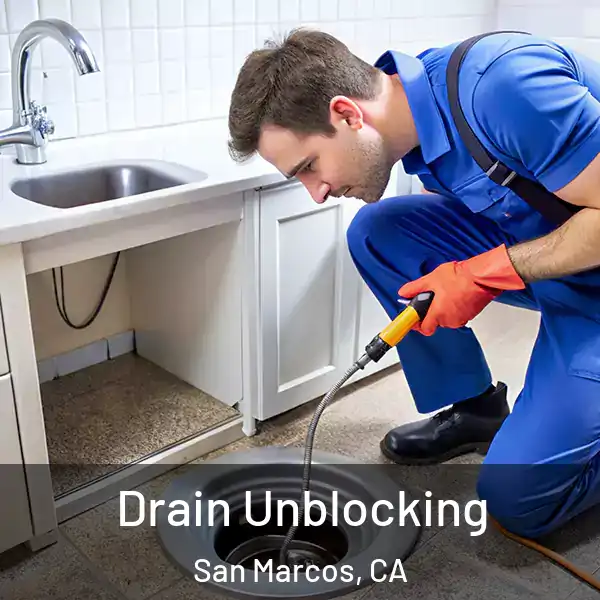  Drain Unblocking San Marcos, CA