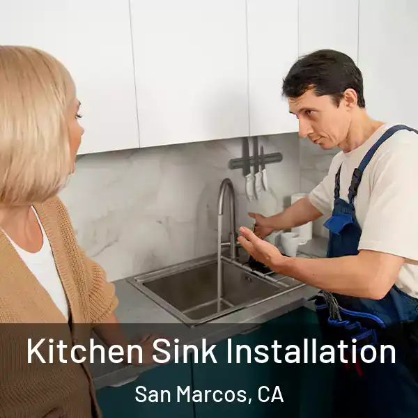  Kitchen Sink Installation San Marcos, CA