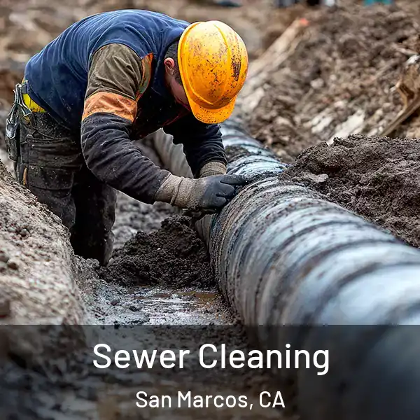  Sewer Cleaning San Marcos, CA